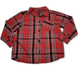 Holiday Editions plaid shirt 3T